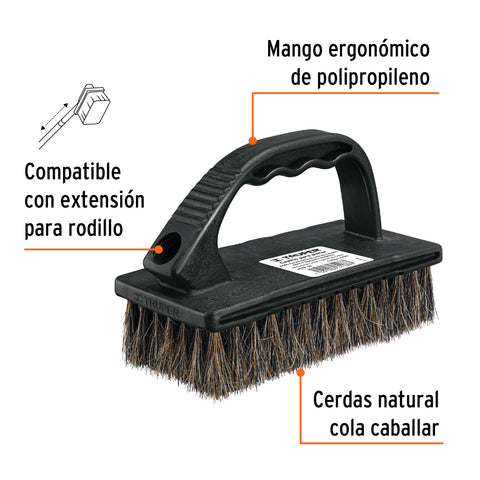Cepillo para pintor, superficies extrarrugosas, TRUPER | CEPP-52 | 14490