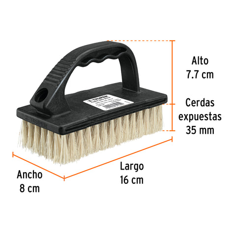 Cepillo para pintor, para limpieza con cerdas de ixtle | CEPP-54 | 14491