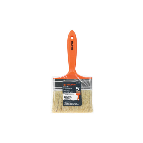 Brocha para encalar e impermeabilizar de 5', mango plástico | BREN-5 | 14493
