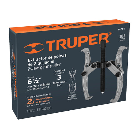 Extractor de poleas, 2 quijadas, 6', Truper | EX-P2-6 | 14498