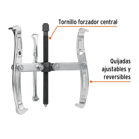 Extractor de poleas, 3 quijadas, 6', Truper | EX-P6 | 14506
