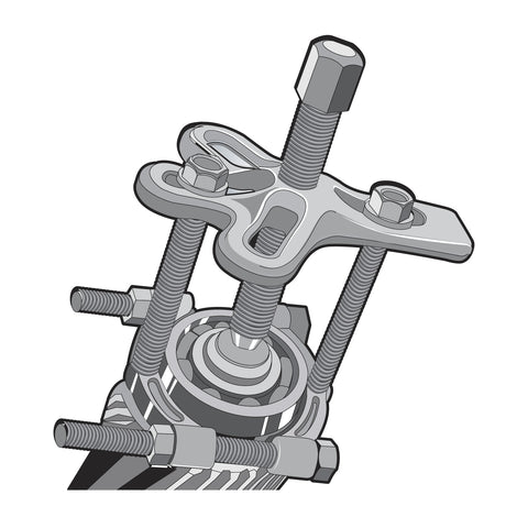 Extractor de baleros de 25 a 62 mm, Truper | EX-B2 | 14516