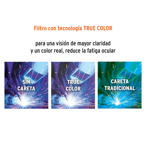 Careta electrónica p/soldar, panel digital, 9 a 13, EXPERT | CAREL-913DX | 14632