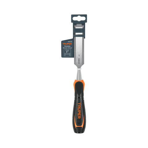 Formón 1' mango Comfort Grip, Truper | FT-1 | 14633