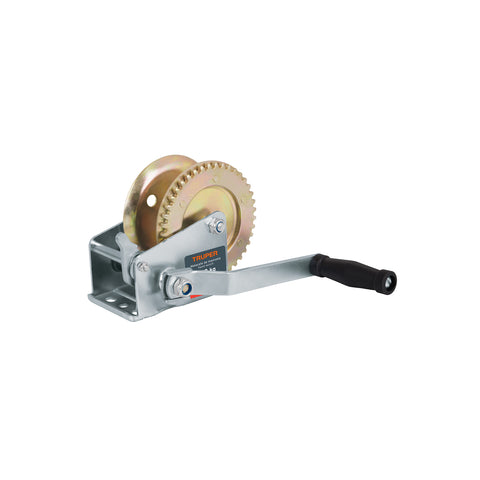 Malacate de manivela 540 kg sin cable, Truper | MAW-54 | 14723
