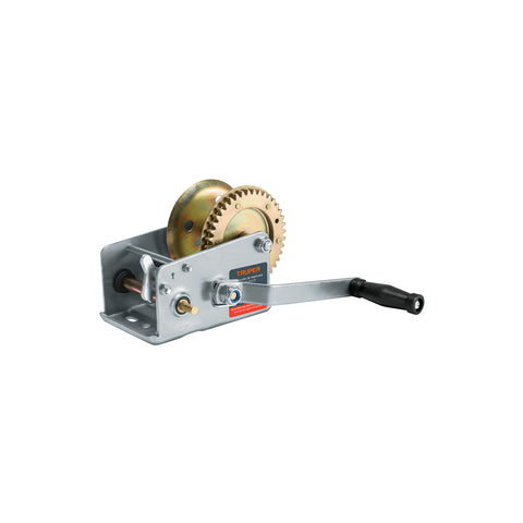Malacate de manivela 910 kg sin cable, Truper | MAW-91 | 14724