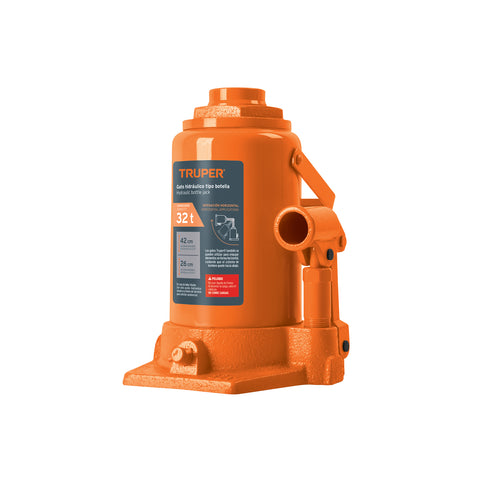 Gato hidráulico de botella de 32 Ton, Truper | GAT-32 | 14819