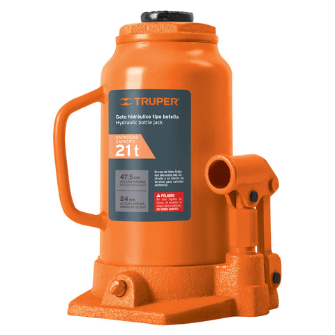 Gato hidráulico de botella de 21Ton, Truper | GAT-20 | 14822