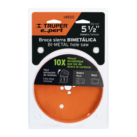 Brocasierra bimetálica 5-1/2', Truper Expert | COBI-5-1/2 | 14930