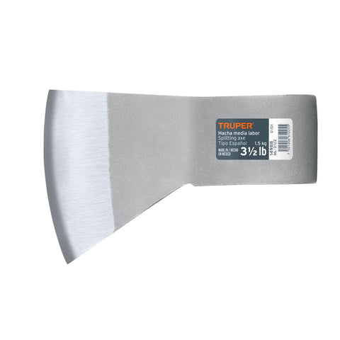 Hacha media labor 3-1/2 lb, sin mango, TRUPER | ML-3-1/2 | 14988