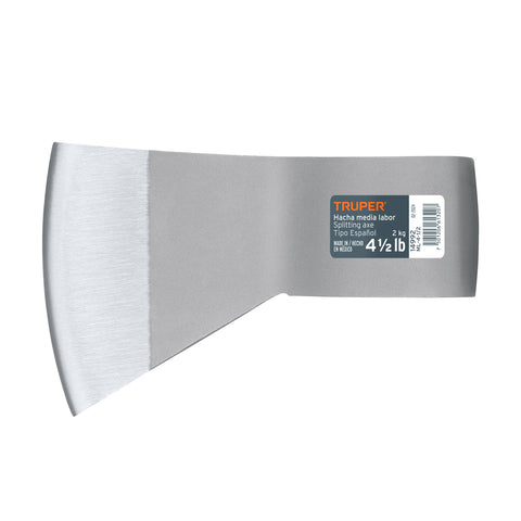 Hacha media labor 4-1/2 lb, sin mango, TRUPER | ML-4-1/2 | 14992