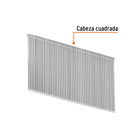Caja con 2500 clavos calibre 16, 40 mm para CLNE-16, Truper | CLANEU-16-40 | 15014