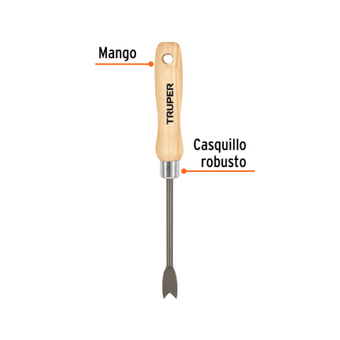 Deshierbador para jardín, mango de 6', Truper | GTS-WE | 15028