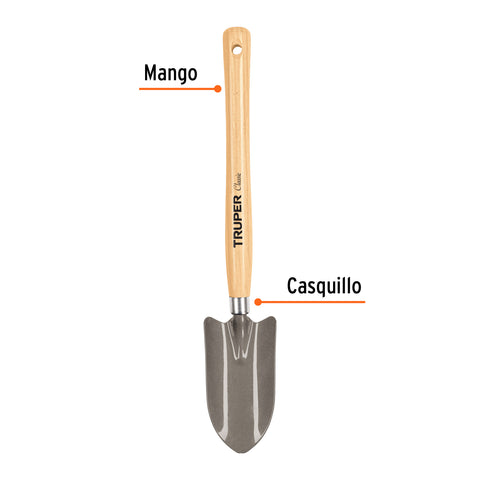Cuchara para jardín, mango de 12-1/4', TRUPER | GTL-SH | 15032