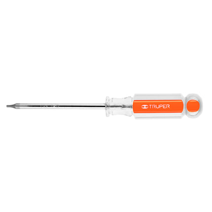 Desarmador punta Torx T 10 mango de acetato, Truper | DT-10 | 15101