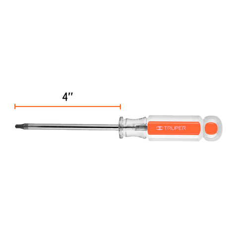 Desarmador punta Torx T 20 mango de acetato, Truper | DT-20 | 15103