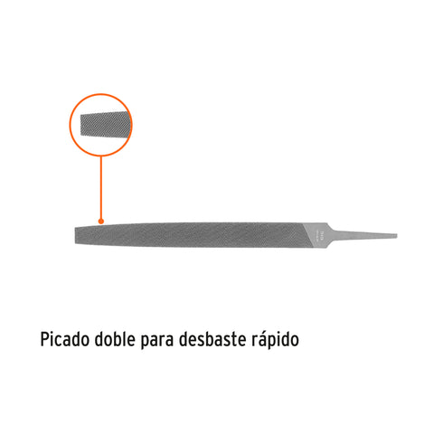 Lima plana bastarda 8', Truper | LPB-8 | 15142