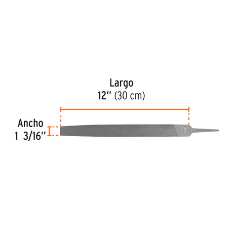 Lima plana muza 12', Truper | LPM-12 | 15159