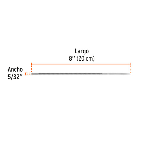 Lima profesional para motosierra, 5/32', Truper Expert | LMO-5/32X | 15164