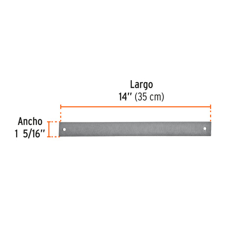 Lima para hojalatero 14', Truper | LHO-14 | 15210