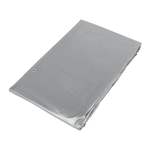 Lona de polietileno reforzada 4 x 6 m, gris, 180g/m2, TRUPER | LT-46 | 15365