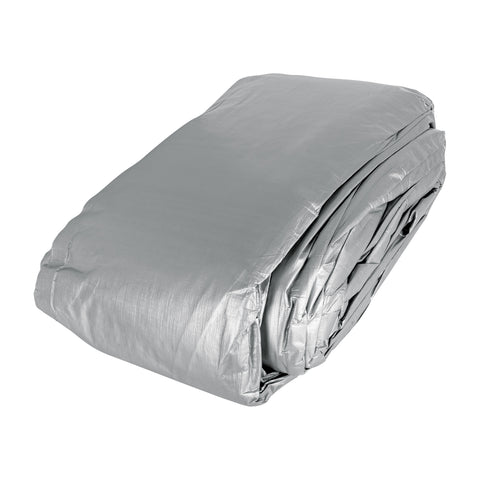 Lona de polietileno reforzada 12x17 m, gris, 180g/m2, TRUPER | LT-1217 | 15368