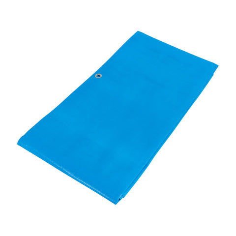 Lona de polietileno reforzada 2x3 m, azul, 180g/m2, TRUPER | LT-23Z | 15369