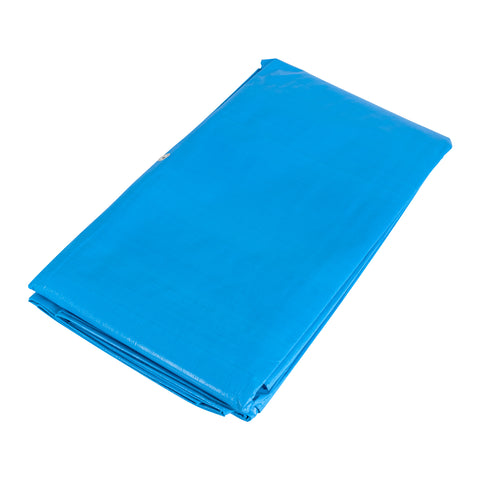 Lona de polietileno reforzada 4 x 5 m, azul, 180g/m2, TRUPER | LT-45Z | 15372