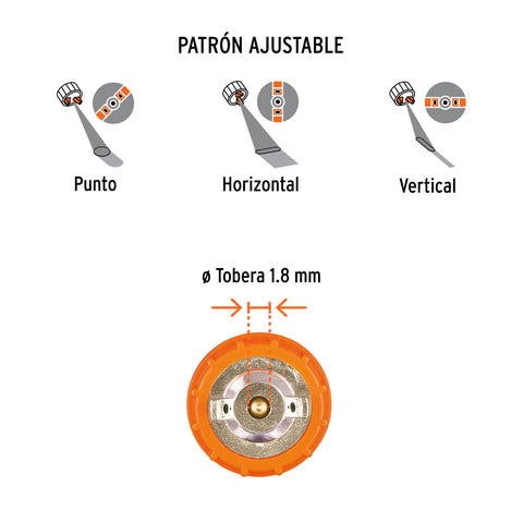 Pistola para pintar eléctrica de 600 W, Truper | PIPI-44E | 15383
