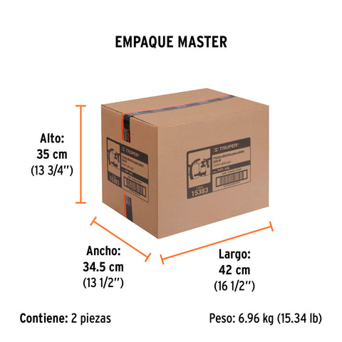 Pistola para pintar eléctrica de 600 W, Truper | PIPI-44E | 15383