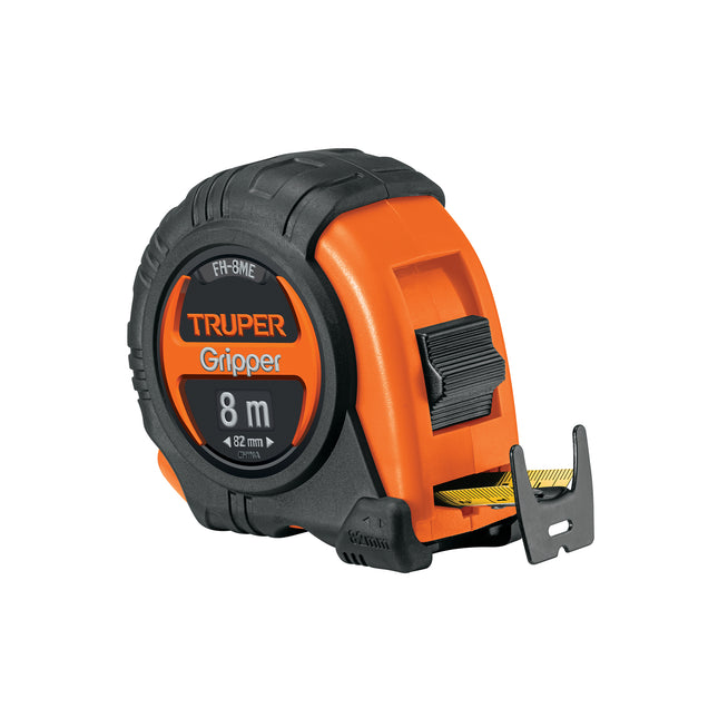 Flexómetro contra impactos 8 m cinta 25 mm grad. métrica | FH-8ME | 15389