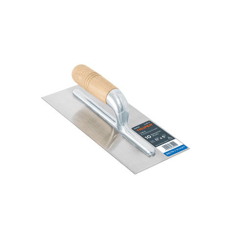 Llana 11' canto recto, 10 remaches, mgo madera, Truper | LLM-11 | 15400