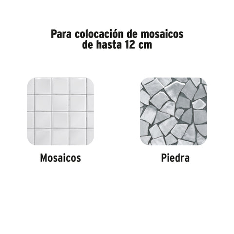 Llana 11' dentado triangular, 10 remaches, mgo madera,Truper | LLMD-11 | 15403