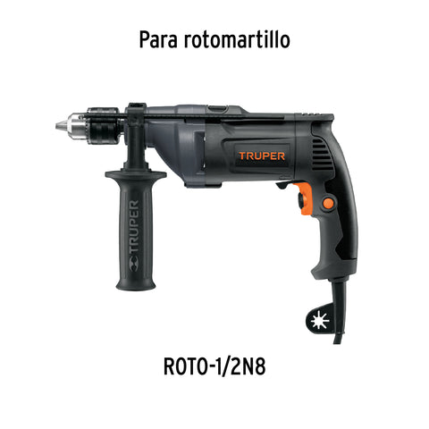 Bolsa con 2 carbones de repuesto para ROTO-1/2N8, TRUPER | CB-ROTO-1/2N8 | 15419