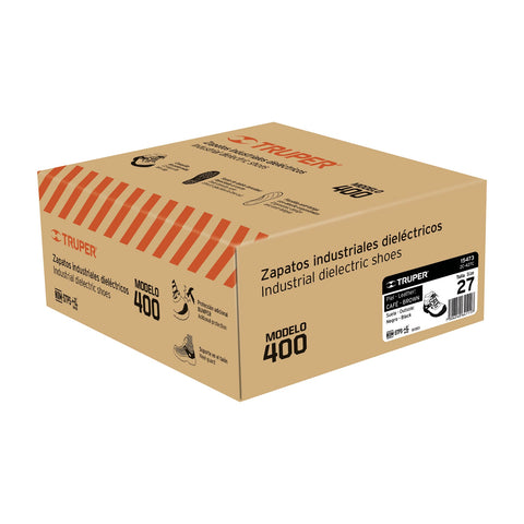 Bota de seguridad café, #27 dieléctrica antifatiga, Truper | ZC-427C | 15473