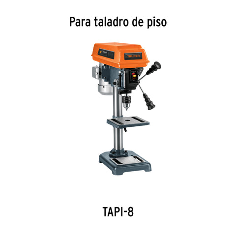 Broquero 1/2' con llave para TAPI-8, TRUPER | BRO-1/2TP | 15477