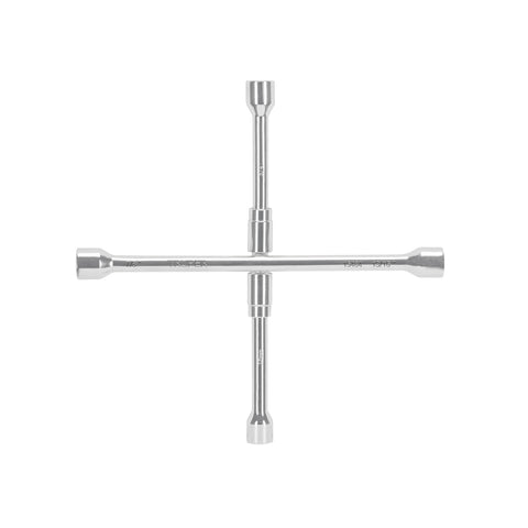 Llave de cruz 14' plegable pulida y cromada, TRUPER | LLCR-14X | 15484