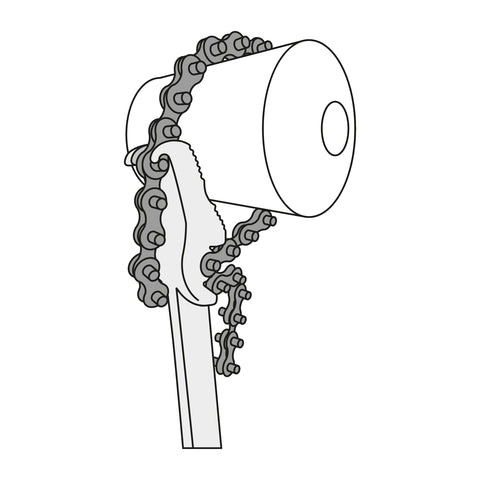 Llave universal con cadena con mango de 11', Truper | LLC-801 | 15515