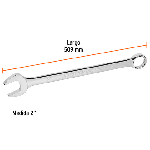 Llave combinada extralarga 2' x 509 mm de largo, Expert | LL-2064 | 15666