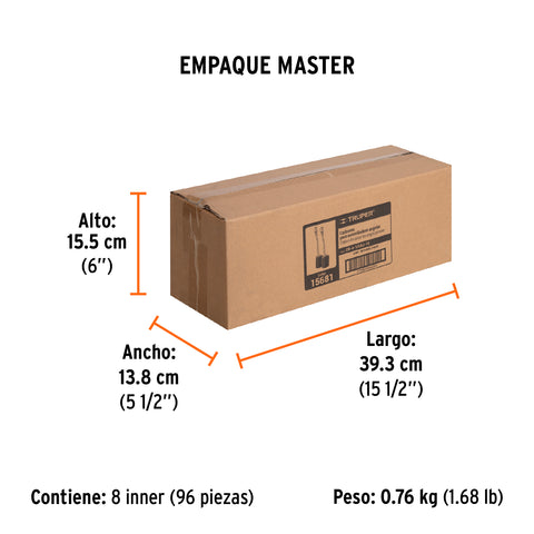 Bolsa con 2 carbones de repuesto para ESMA-4-1/2A3, TRUPER | CB-4-1/2A3-16 | 15681