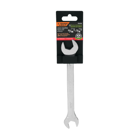Llave española, 11/16 x 3/4' x 220 mm de largo, Expert | LL-3035 | 15696