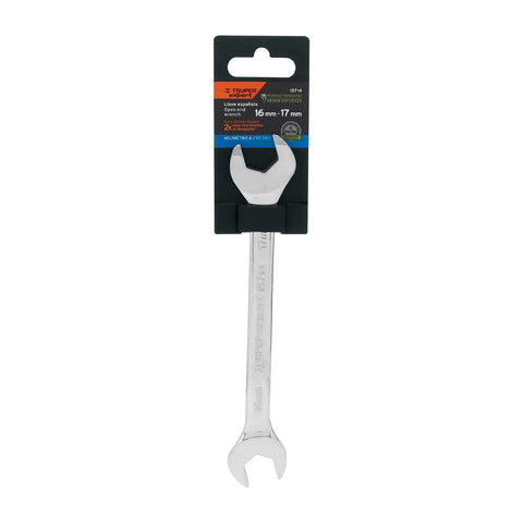 Llave española 16 x 17 x 198 mm de largo, Truper Expert | LL-31617 | 15714