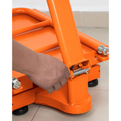 Báscula electrónica de plataforma, plegable, 200 kg, Truper | BAS-200PLA | 15732