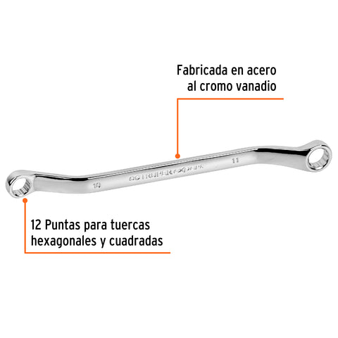 Llave de estrías 10 x 11 x 181 mm largo, Truper Expert | LL-81011 | 15761