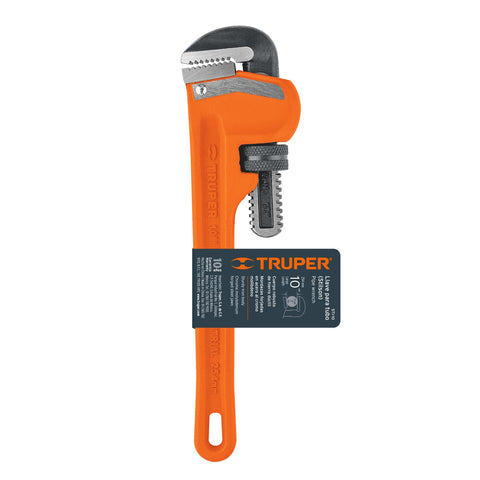 Llave stilson 10' cuerpo robusto de hierro dúctil, Truper | STI-10 | 15836