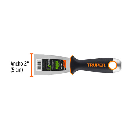 Espátula flexible 2' acero inoxidable, Comfort Grip, EXPERT | ET-2FX | 15850