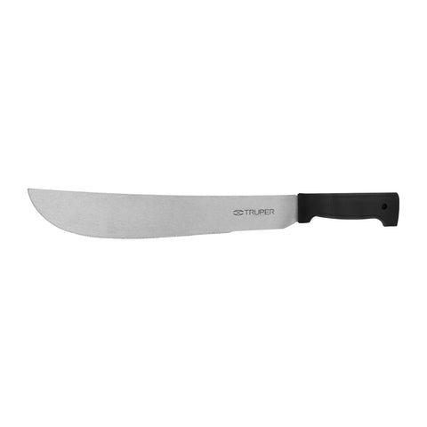 Machete estándar 14' cacha negra inyectada, Truper | T-460-14B | 15863