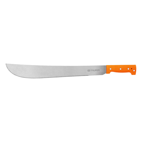Machete estándar 18' cacha naranja remachada, Truper | T-460-18P | 15885