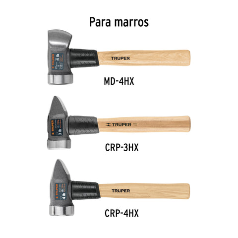 Mango de 12' para marros de 2 a 4 lb, Truper | MG-MD-4 | 15906