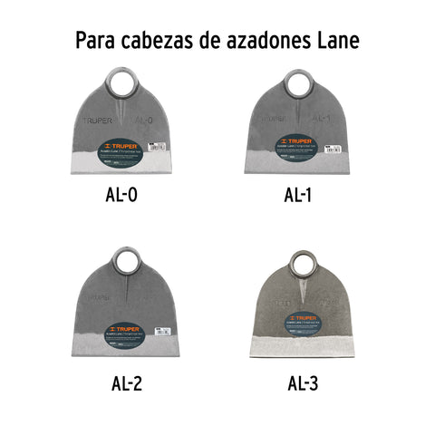Mango de fibra 54' para azadones lane y martillo, TRUPER | MG-AL | 15921